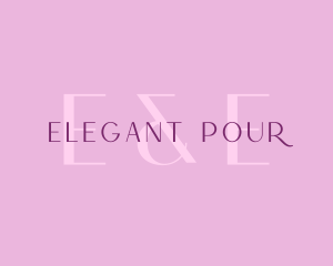 Elegant Feminine Brand logo design