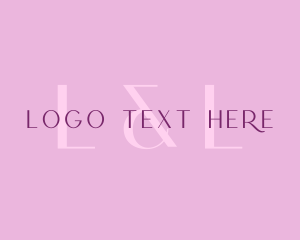 Vlog - Elegant Feminine Brand logo design