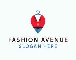 Garments - Fashion Clothes Hanger logo design