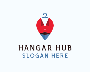 Hanger - Fashion Clothes Hanger logo design