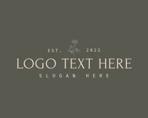 Luxury - Luxurious Boutique Wordmark logo design