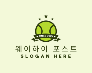 Sport Tennis Ball logo design