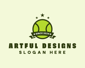 Sport Tennis Ball logo design