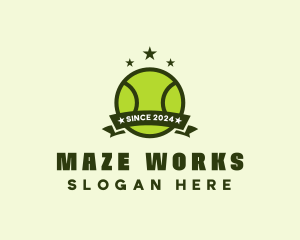 Sport Tennis Ball logo design