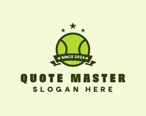 Sport Tennis Ball logo design