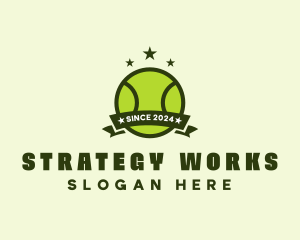 Sport Tennis Ball logo design