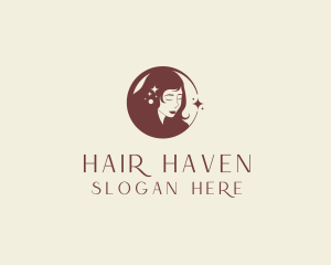 Woman Hair Salon logo design