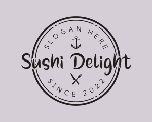 Seafood Restaurant Wordmark logo design