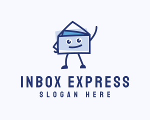 Email - Paper Mail Envelope logo design