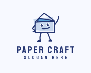 Paper Mail Envelope logo design