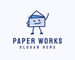 Paper - Paper Mail Envelope logo design