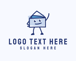 Receive - Paper Mail Envelope logo design