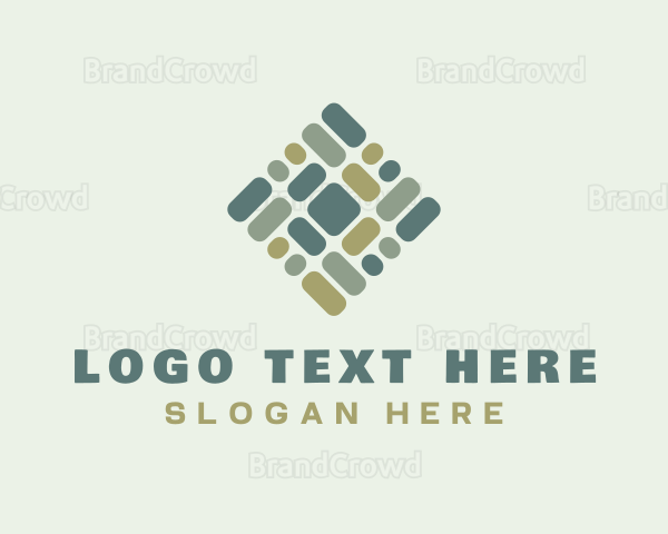 Brown Tile Floor Logo