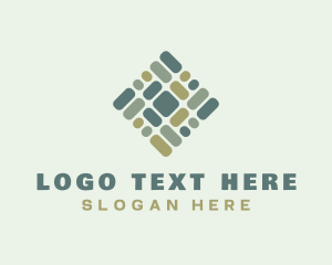 Pattern - Brown Tile Floor logo design