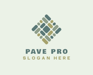 Brown Tile Floor logo design