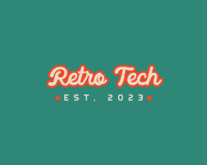 Retro Business Store logo design