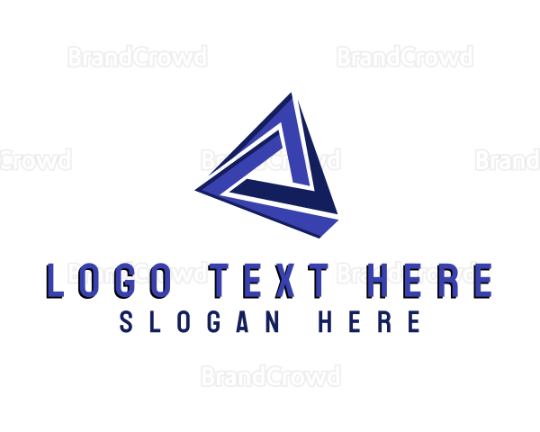 Tech Triangle Business Logo