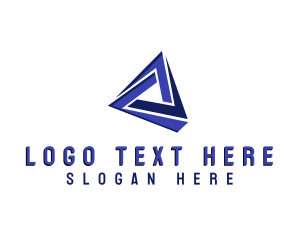 Tech Triangle Business Logo