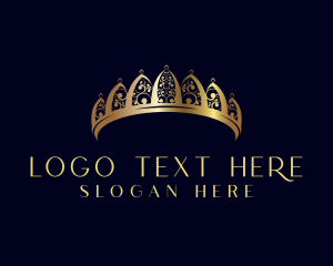 Gold - Royal Luxury Crown logo design