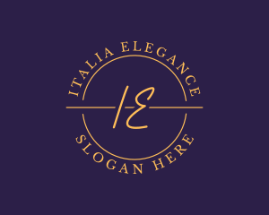 Elegant Fashion Signature Company logo design