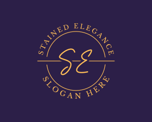 Elegant Fashion Signature Company logo design