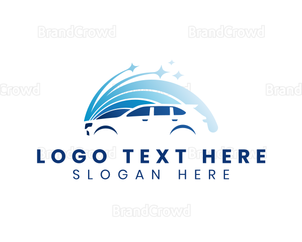 Water Sparkle Auto Detailing Logo