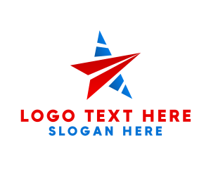 Nationality - Patriotic American Star logo design