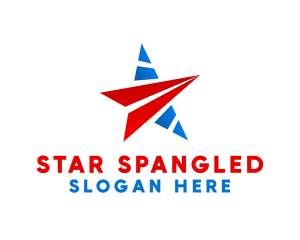 Patriotic American Star logo design