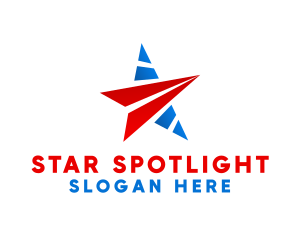 Patriotic American Star logo design