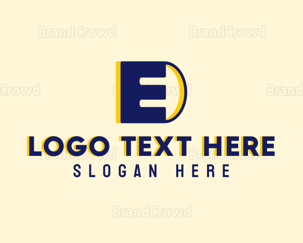 Electric Industrial Company Letter E Logo