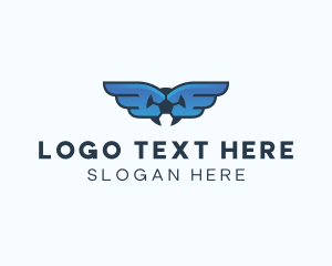 Abstract - Soccer League Wings logo design