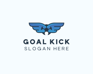 Soccer - Soccer League Wings logo design