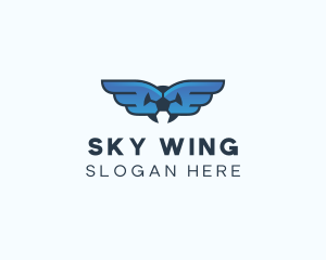 Wing - Soccer League Wings logo design