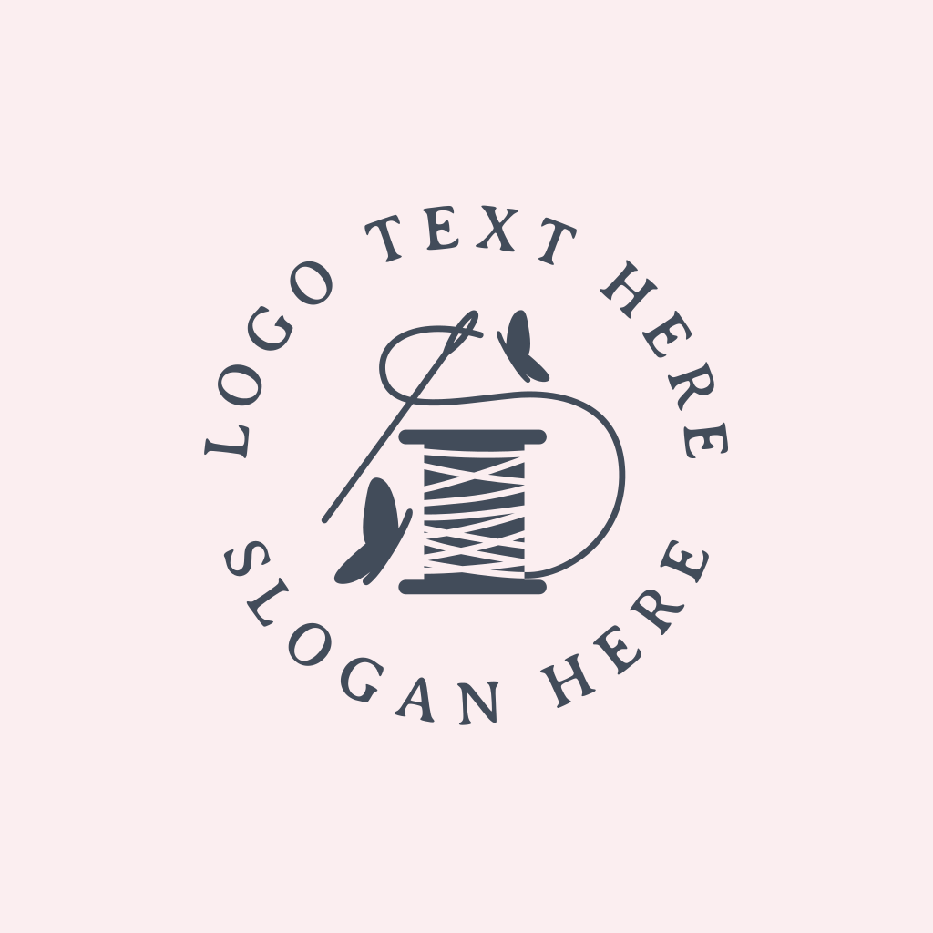 Sewing Thread Needle Logo | BrandCrowd Logo Maker