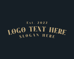 Wordmark - Elegant Luxury Fashion logo design
