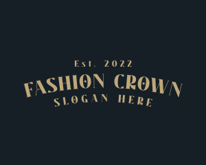 Elegant Luxury Fashion logo design