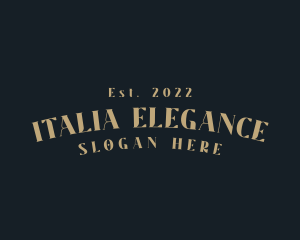 Elegant Luxury Fashion logo design