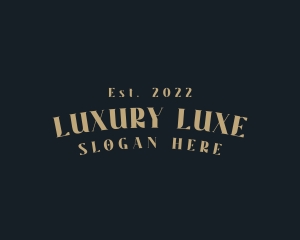 Elegant Luxury Fashion logo design