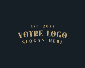 High End - Elegant Luxury Fashion logo design