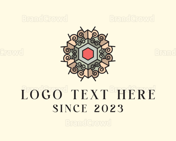Mosaic Tile Interior Logo