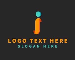 Firm - Generic Gradient Letter I logo design