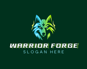 Battle - Lone Wolf Gaming logo design