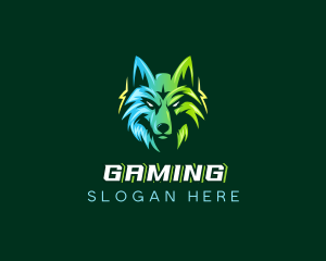 Lone Wolf Gaming logo design