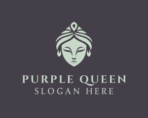 Regal Crown Queen logo design