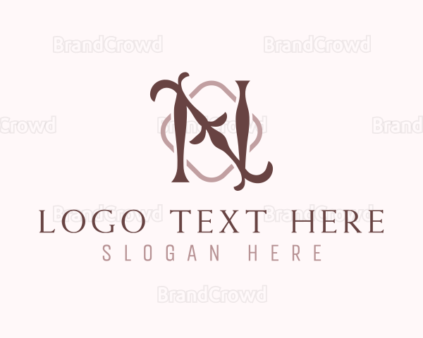 Elegant Ornamental Letter N Logo