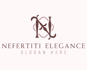 Elegant Ornamental Letter N logo design