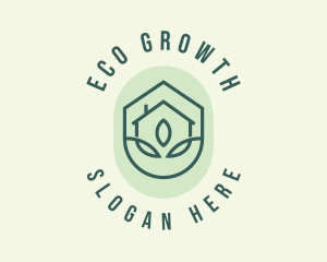 Greenhouse - Eco Leaf Greenhouse logo design