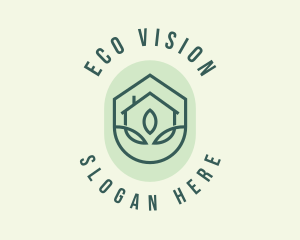 Eco Leaf Greenhouse logo design