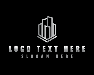 Contractor - Premium Tower Building logo design