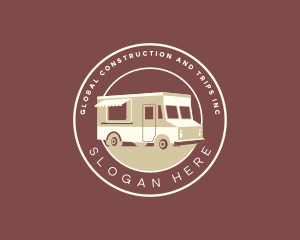 Food Truck Vehicle logo design